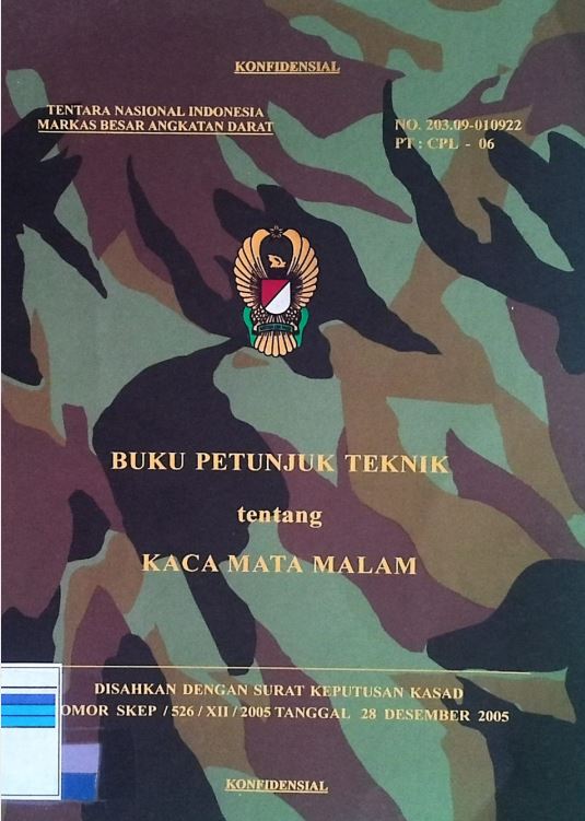 Buku Petunjuk Teknik Kaca Mata Malam